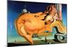 Le Grand Masturbateur-Salvador Dalí-Mounted Art Print
