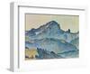 Le Grand Muveran (Berner Alpen), 1912-Ferdinand Hodler-Framed Giclee Print