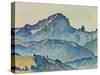 Le Grand Muveran (Berner Alpen), 1912-Ferdinand Hodler-Stretched Canvas