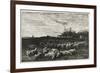 Le Grand Parc a Moutons, 1862-Charles Francois Daubigny-Framed Giclee Print