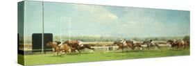 Le Grand Prix de Paris at Longchamp, 1933-Eugene Pechaubes-Stretched Canvas