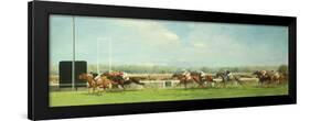 Le Grand Prix de Paris at Longchamp, 1933-Eugene Pechaubes-Framed Giclee Print