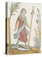 Le grand saint Jacques de Compostelle, apôtre en Galice et en Espagne-null-Stretched Canvas