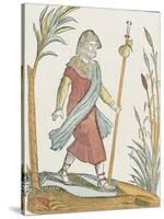 Le grand saint Jacques de Compostelle, apôtre en Galice et en Espagne-null-Stretched Canvas