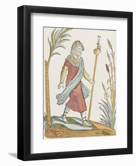 Le grand saint Jacques de Compostelle, apôtre en Galice et en Espagne-null-Framed Premium Giclee Print