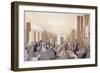 Le Grand Salon of the Luxurious French Liner Ss Normandie-null-Framed Art Print