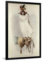 Le Groenlandais, Faucon Blanc Mue, Traite de Fauconnerie Schlegel and Verster de Wulverhorst-Mattias Wolf-Framed Giclee Print