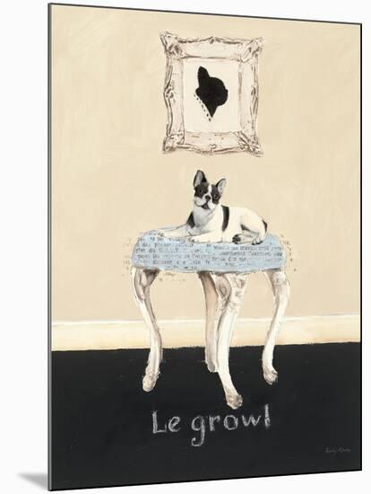 Le Growl-Emily Adams-Mounted Art Print