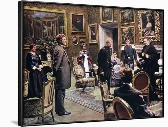 LE GUEPARD, 1963 by LUCHINO VISCONTI with Burt Lancaster (photo)-null-Framed Photo