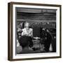 LE GUEPARD, 1963 par LUCHINO VISCONTI, ici Burt Lancaster sur le tournage (b/w photo)-null-Framed Photo