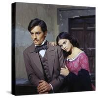 Le Guepard The Leopard by Luchino Visconti with Alain Delon and Claudia Cardinale, 1963 (Palmed'or,-null-Stretched Canvas