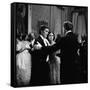 Le Guepard The Leopard by Luchino Visconti with Alain Delon, Claudia Cardinale and Burt Lancaster,-null-Framed Stretched Canvas