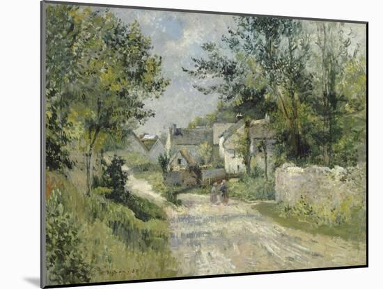 Le hameau de Valhermé (1880)-Victor Vignon-Mounted Giclee Print
