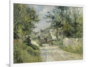 Le hameau de Valhermé (1880)-Victor Vignon-Framed Giclee Print