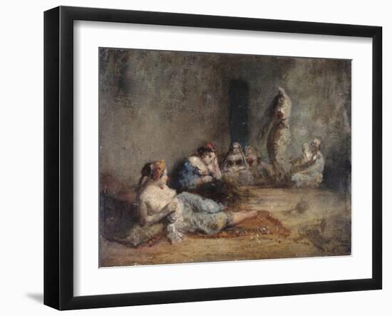 Le harem-Félix Ziem-Framed Giclee Print