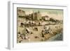 Le Havre Beach-null-Framed Photographic Print