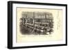 Le Havre, Dampfer Der Cgt, French Line, Salon-null-Framed Giclee Print