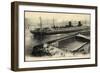 Le Havre, Dampfschiff La Provence, Sgtm, Abfahrt-null-Framed Giclee Print