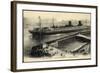 Le Havre, Dampfschiff La Provence, Sgtm, Abfahrt-null-Framed Giclee Print