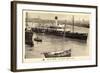 Le Havre, Dampfschiff Le Trouville Sortant Du Port-null-Framed Giclee Print