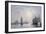 Le Havre, Eure Basin, Sailing Boats at Anchor, Sunset; Le Havre, Bassin De L'Eure, Voiliers a…-Eugène Boudin-Framed Giclee Print