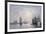 Le Havre, Eure Basin, Sailing Boats at Anchor, Sunset-Eugène Boudin-Framed Giclee Print