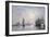 Le Havre, Eure Basin, Sailing Boats at Anchor, Sunset-Eugène Boudin-Framed Giclee Print