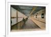 Le Havre - Interior of SS France, Ocean Liner Owned by Compagnie Generale Transatlantique.…-French Photographer-Framed Giclee Print