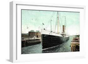 Le Havre, Le Jérome Sortant Des Grands Bassins-null-Framed Giclee Print