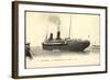 Le Havre, Le Transatlantique La Lorraine, Dampfer-null-Framed Giclee Print