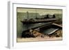 Le Havre, Paquebot La Provence, Sgtm, Port-null-Framed Giclee Print