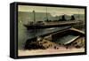 Le Havre, Paquebot La Provence, Sgtm, Port-null-Framed Stretched Canvas