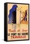 Le Havre Port Poster-null-Framed Stretched Canvas