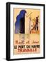Le Havre Port Poster-null-Framed Art Print