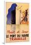 Le Havre Port Poster-null-Framed Art Print