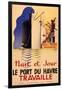 Le Havre Port Poster-null-Framed Art Print