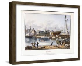 Le Havre, Seen from the Old Dock, 1823-1826-Thales Fielding-Framed Giclee Print