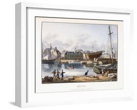 Le Havre, Seen from the Old Dock, 1823-1826-Thales Fielding-Framed Giclee Print