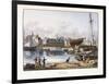 Le Havre, Seen from the Old Dock, 1823-1826-Thales Fielding-Framed Giclee Print