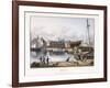 Le Havre, Seen from the Old Dock, 1823-1826-Thales Fielding-Framed Giclee Print