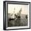 Le Havre (Seine-Maritime, France), Boat Entering the Port, 1903-Leon, Levy et Fils-Framed Photographic Print