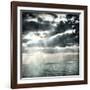 Le Havre (Seine-Maritime, France), Setting Sun, Clouds-Leon, Levy et Fils-Framed Photographic Print