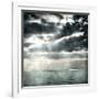 Le Havre (Seine-Maritime, France), Setting Sun, Clouds-Leon, Levy et Fils-Framed Photographic Print