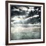 Le Havre (Seine-Maritime, France), Setting Sun, Clouds-Leon, Levy et Fils-Framed Photographic Print