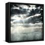 Le Havre (Seine-Maritime, France), Setting Sun, Clouds-Leon, Levy et Fils-Framed Stretched Canvas