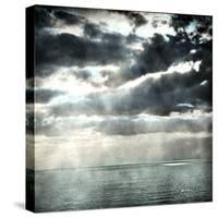 Le Havre (Seine-Maritime, France), Setting Sun, Clouds-Leon, Levy et Fils-Stretched Canvas