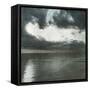 Le Havre (Seine-Maritime, France), the Effects of the Moon over a Calm Sea-Leon, Levy et Fils-Framed Stretched Canvas