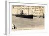 Le Havre, Sortie De La Bretagne, Sgtm, Dampfer-null-Framed Premium Giclee Print