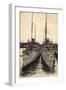 Le Havre, Station Des Torpilleurs, Fr. Kriegsschiffe-null-Framed Premium Giclee Print