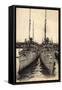 Le Havre, Station Des Torpilleurs, Fr. Kriegsschiffe-null-Framed Stretched Canvas